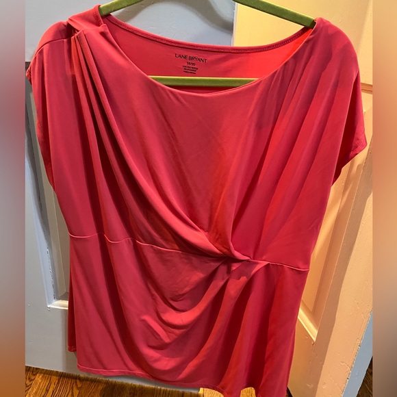Lane Bryant Tops Coral Lane Bryant Top Poshmark